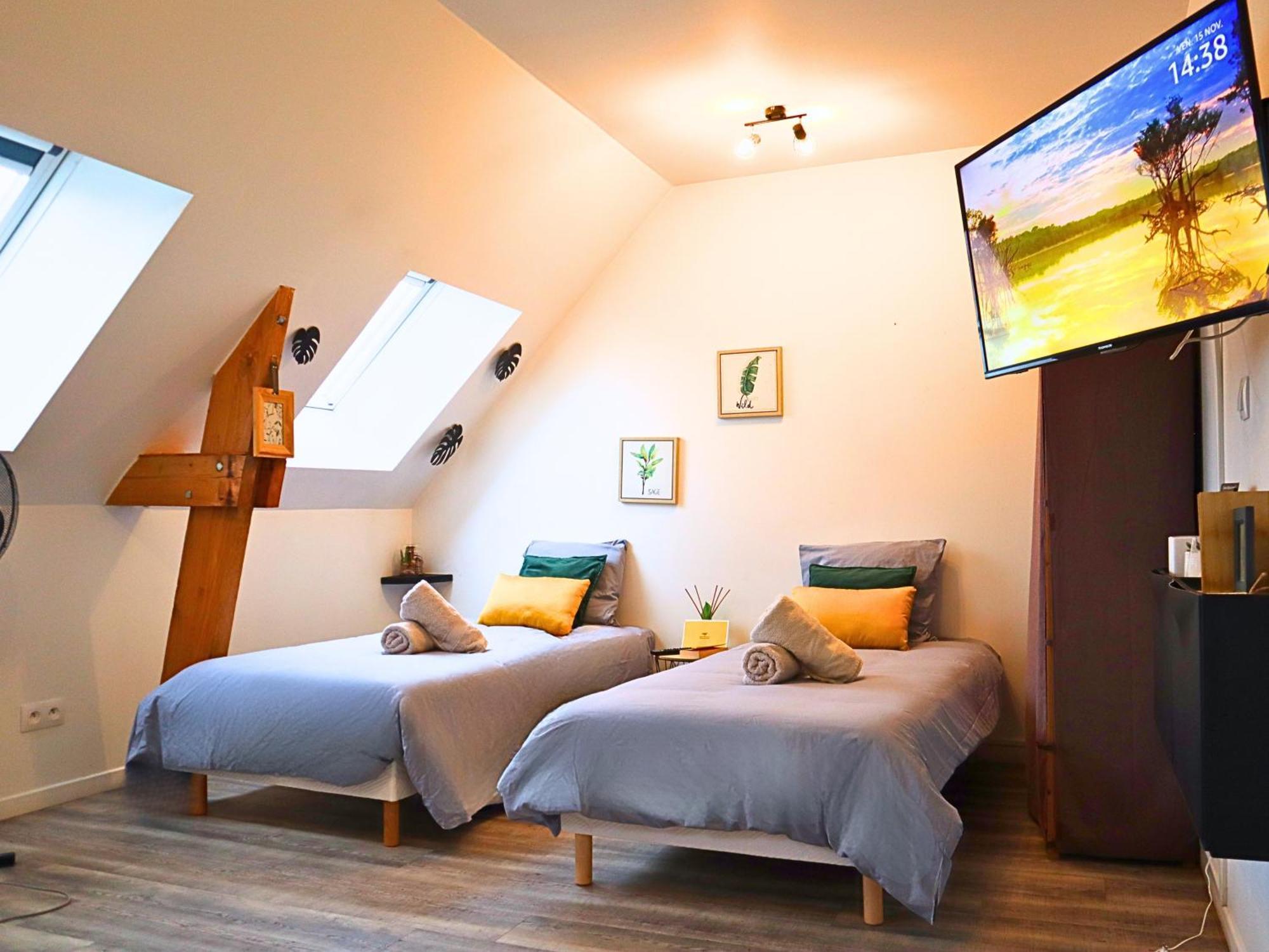Studio En Plein Centre De Saint-Omer - A 5 Min De La Gare, Parking Gratuit 생토메르 객실 사진